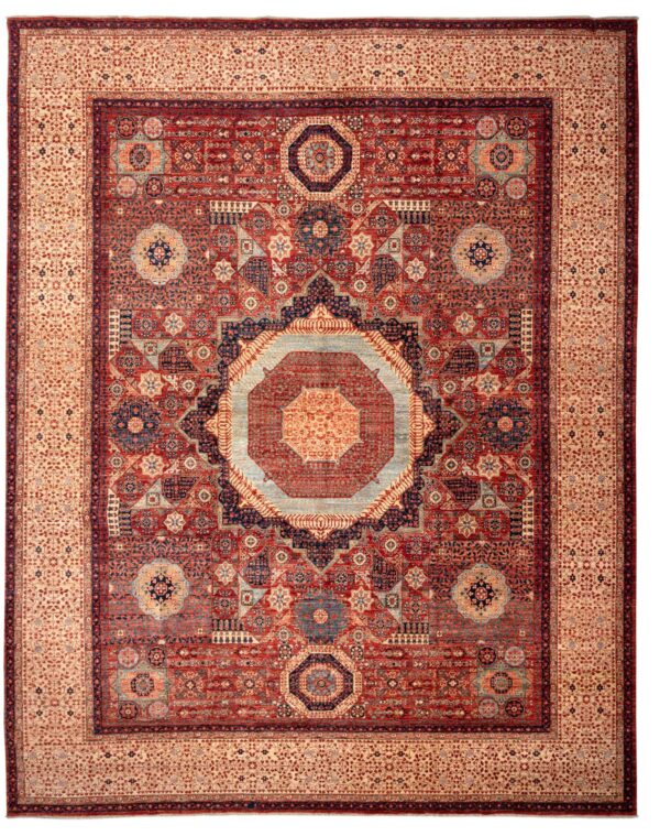 Fine Chob Rang Mamluk  455cm x 361cm / 14'11'' x 11'10''