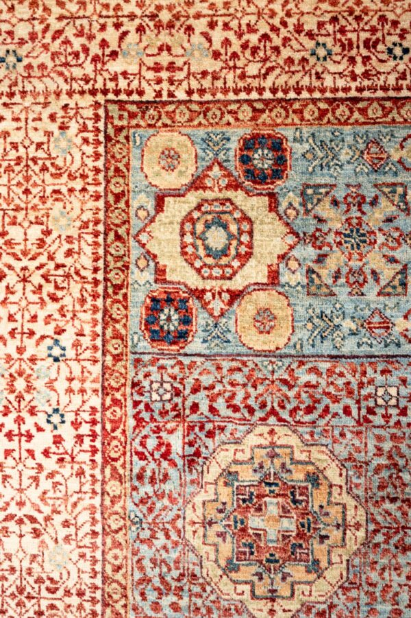 Fine Chob Rang Mamluk Rug 294cm x 240cm / 9'7'' x 7'11 - Image 4