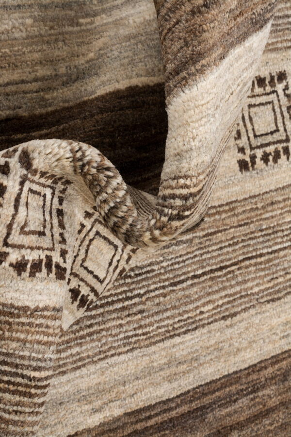 Gabbeh Retro-Natural  199cm x 150cm / 6'6'' x 4'11'' - Image 2