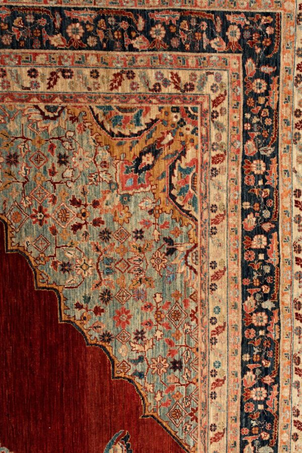 Fine Chob Rang Motasham  340cm x 241cm / 11'2'' x 7'11'' - Image 7