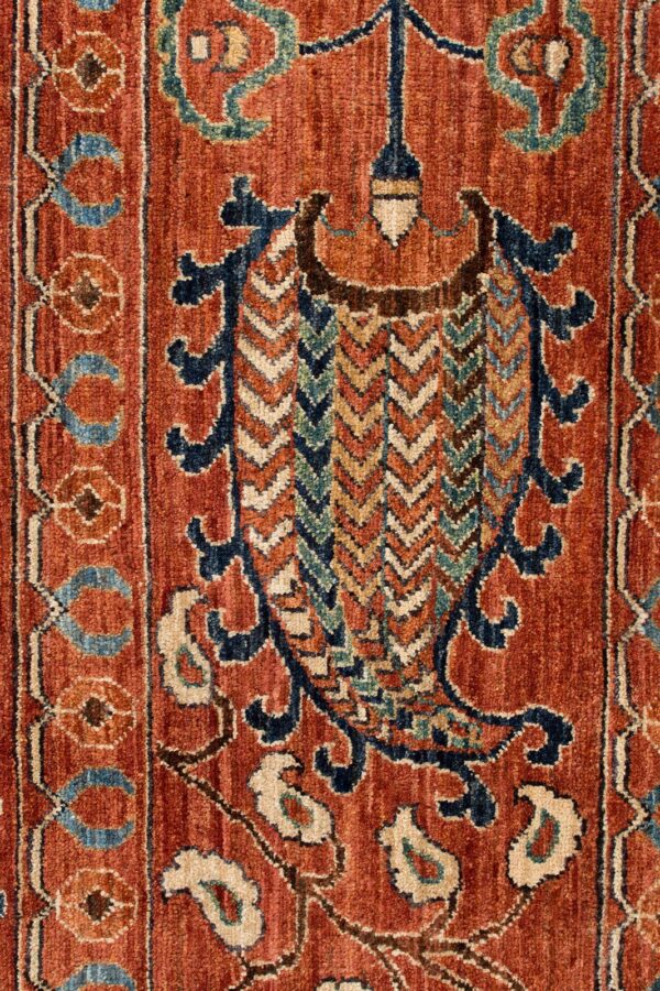 Chob Rang Suzani  305cm x 253cm / 10' x 8'4'' - Image 5