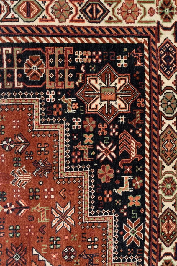 Shiraz Afg Rug 314cm x 245cm / 10'4'' x 8' - Image 6