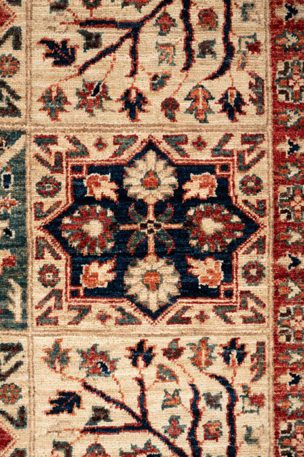 Chob Rang Rug 301cm x 245cm / 9'10'' x 8' - Image 6