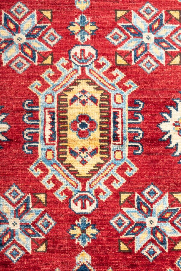 Fine Kazak  198cm x 118cm / 6'6'' x 3'11'' - Image 3