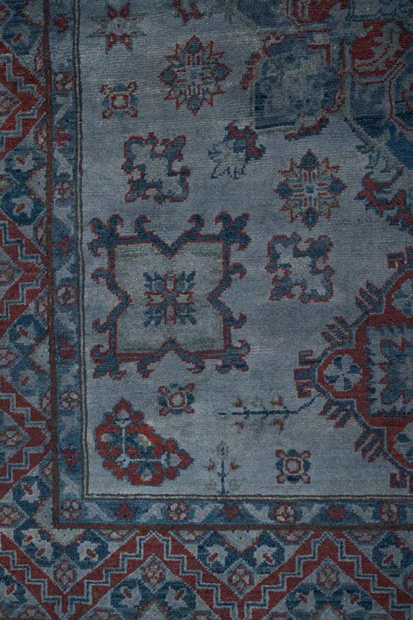 Village Kazak Rug 206cm x 146cm / 6'9'' x 4'9'' - Image 4