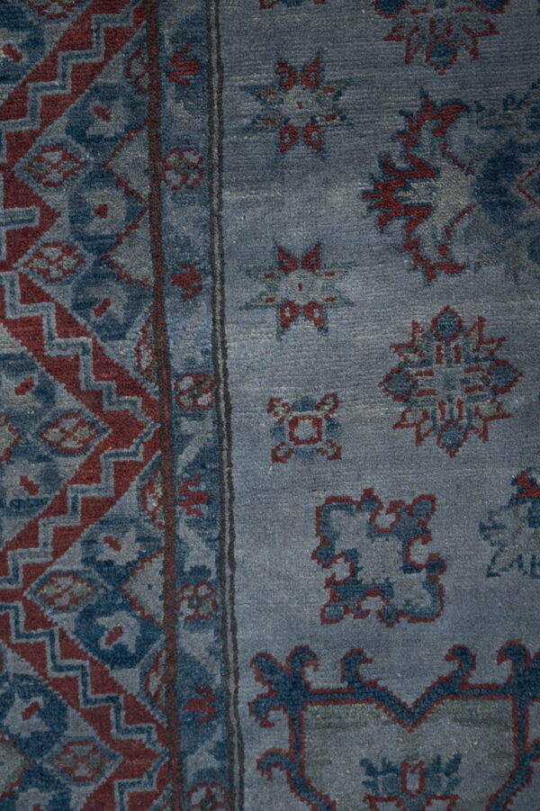 Village Kazak Rug 206cm x 146cm / 6'9'' x 4'9'' - Image 5