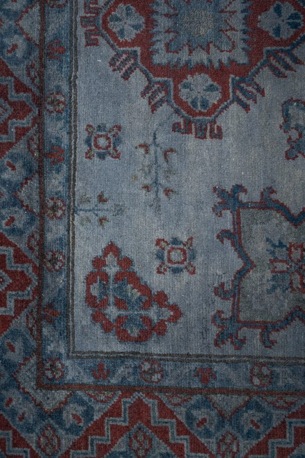 Village Kazak Rug 206cm x 146cm / 6'9'' x 4'9'' - Image 6
