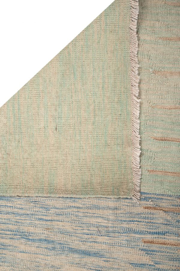 Maimana Kilim Modern  348cm x 260cm / 11'6'' x 8'6'' - Image 5