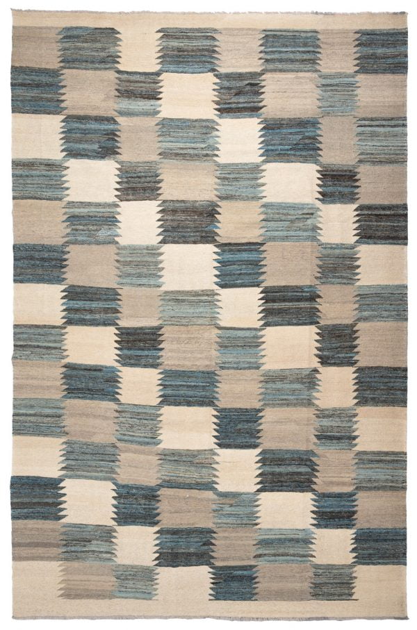 Maimana Modern Kilim Rug  345cm x 264cm / 11'4'' x 8'8''