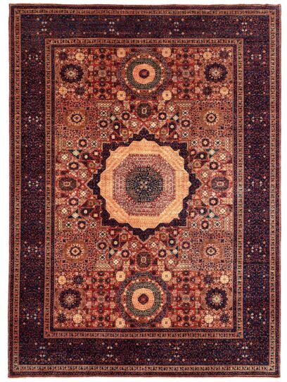 Fine Chob Rang Mamluk  410cm x 300cm / 13'6'' x 9'10''