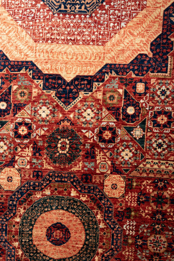 Fine Chob Rang Mamluk  410cm x 300cm / 13'6'' x 9'10'' - Image 5
