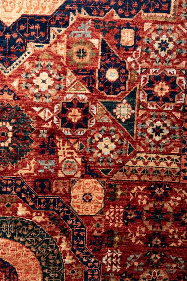 Fine Chob Rang Mamluk  410cm x 300cm / 13'6'' x 9'10'' - Image 6