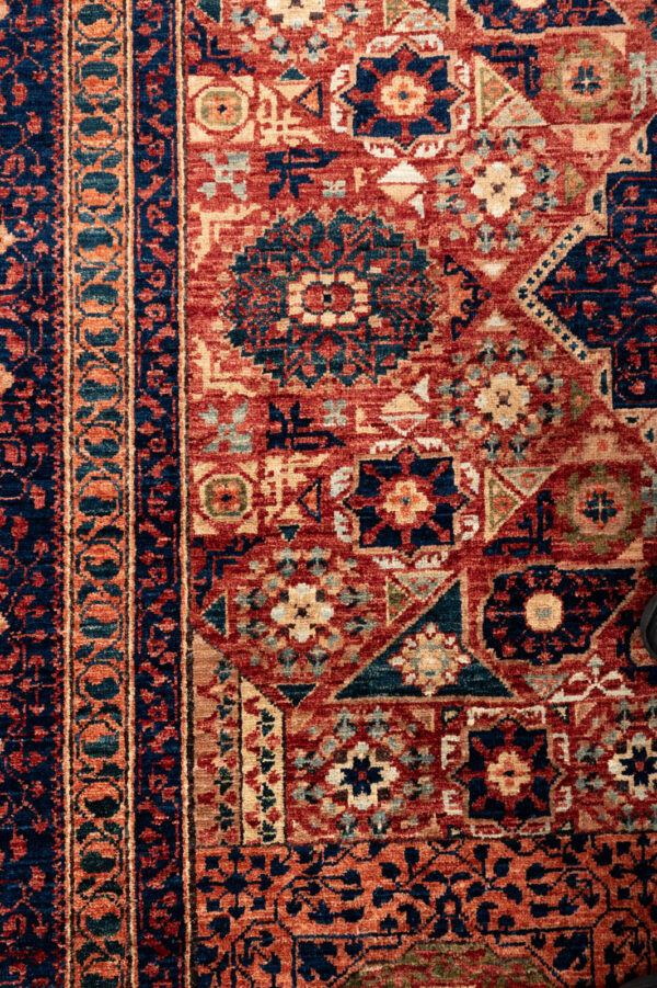 Fine Chob Rang Mamluk  410cm x 300cm / 13'6'' x 9'10'' - Image 8