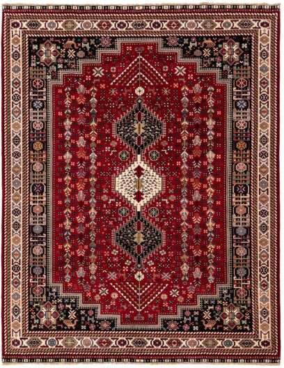 Shiraz Afg  307cm x 244cm / 10'1'' x 8'