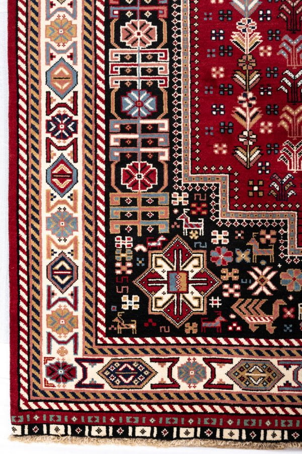 Shiraz Afg  307cm x 244cm / 10'1'' x 8' - Image 6