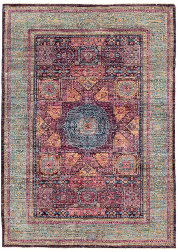 Super Fine Chob Rang Mamluk Rug 299cm x 197cm / 9'9'' x 6'5''