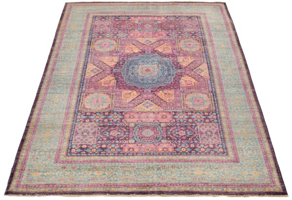 Super Fine Chob Rang Mamluk Rug 299cm x 197cm / 9'9'' x 6'5'' - Image 3