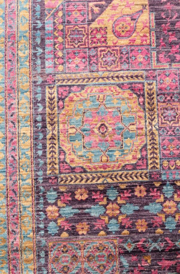 Super Fine Chob Rang Mamluk Rug 299cm x 197cm / 9'9'' x 6'5'' - Image 4