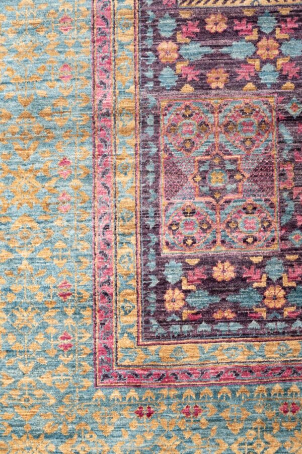 Super Fine Chob Rang Mamluk Rug 299cm x 197cm / 9'9'' x 6'5'' - Image 8