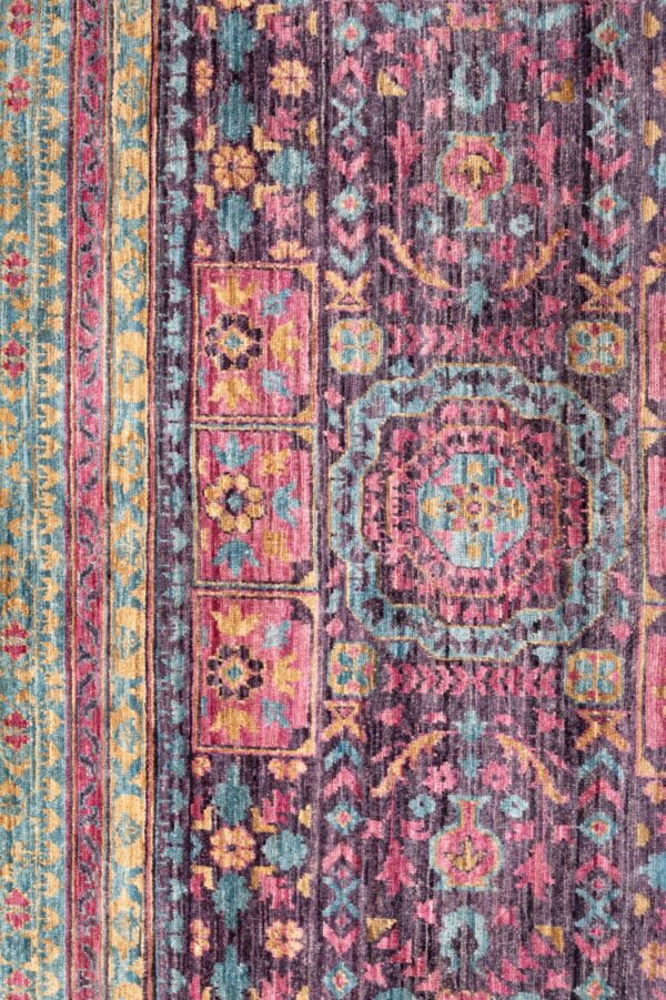 Super Fine Chob Rang Mamluk Rug 299cm x 197cm / 9'9'' x 6'5'' - Image 5