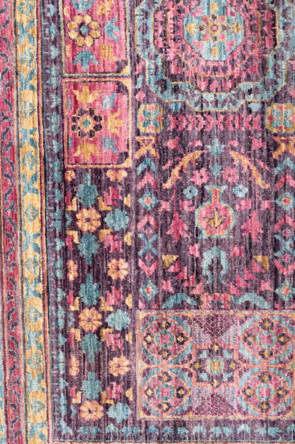 Super Fine Chob Rang Mamluk Rug 299cm x 197cm / 9'9'' x 6'5'' - Image 6