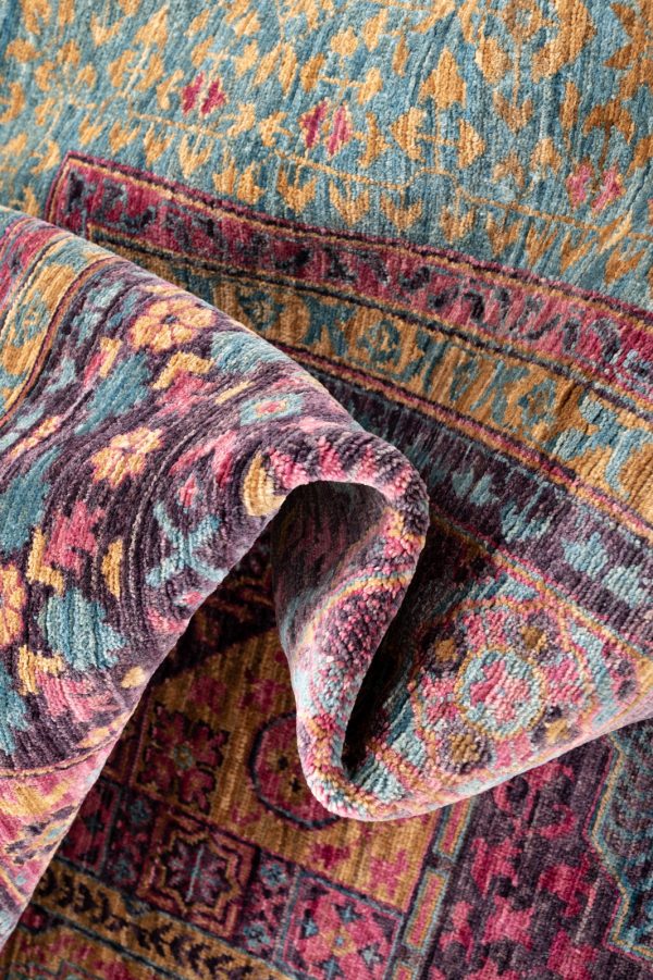 Super Fine Chob Rang Mamluk Rug 299cm x 197cm / 9'9'' x 6'5'' - Image 2