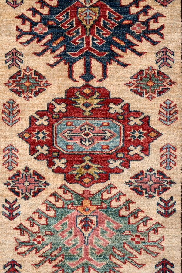 Fine Kazak  354cm x 90cm / 11'7'' x 2'11'' - Image 3