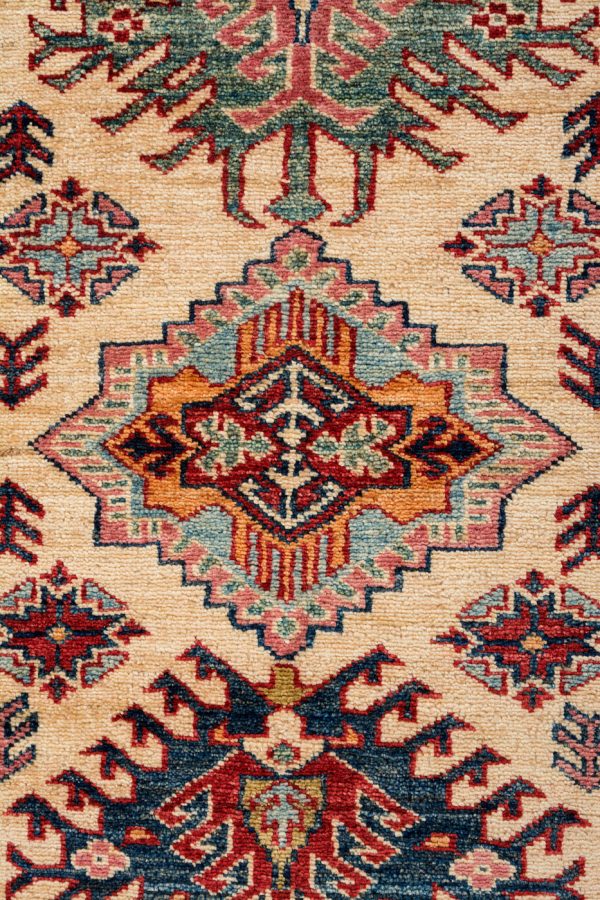 Fine Kazak  354cm x 90cm / 11'7'' x 2'11'' - Image 4