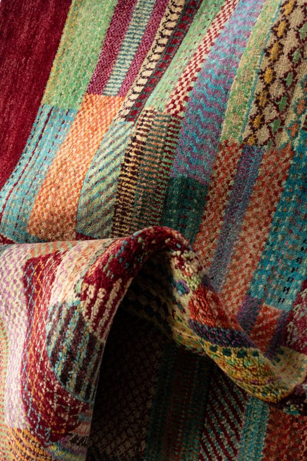 Gabbeh Retro Rug 347cm x 249cm / 11'5'' x 8'2'' - Image 2