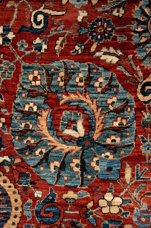 Extra Fine Chob Rang  355cm x 271cm / 11'8'' x 8'11'' - Image 6