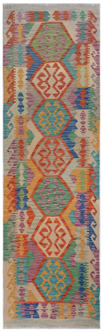 Maimana Kilim Chobi  246cm x 73cm / 8'1'' x 2'5''