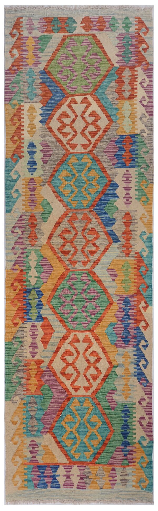 Maimana Kilim Chobi  246cm x 73cm / 8'1'' x 2'5''