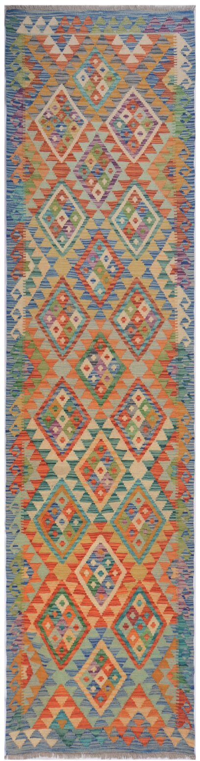 Maimana Kilim Chobi  291cm x 83cm / 9'7'' x 2'9''