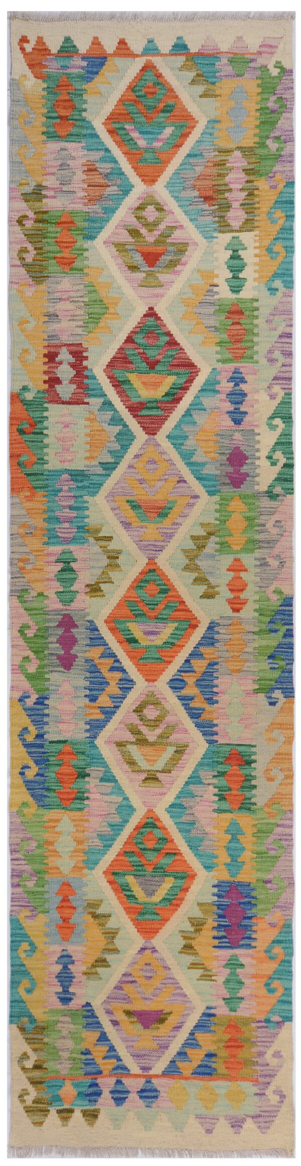 Maimana Chobi Kilim  290cm x 69cm / 9'6'' x 2'3''