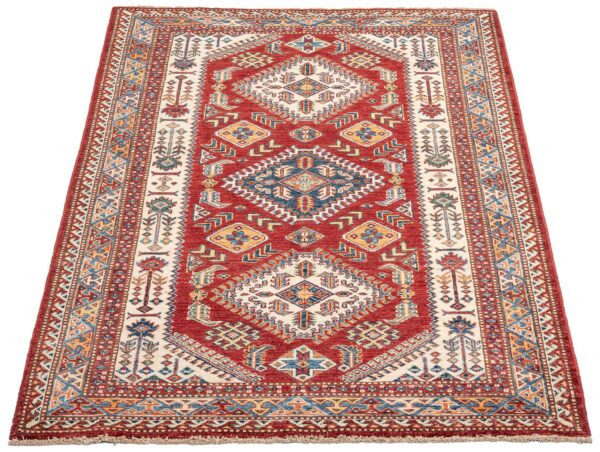 Fine Kazak 182cm x 124cm / 6' x 4'1'' - Image 4
