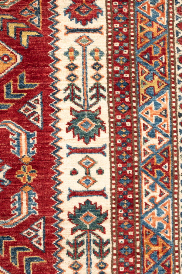 Fine Kazak 182cm x 124cm / 6' x 4'1'' - Image 3