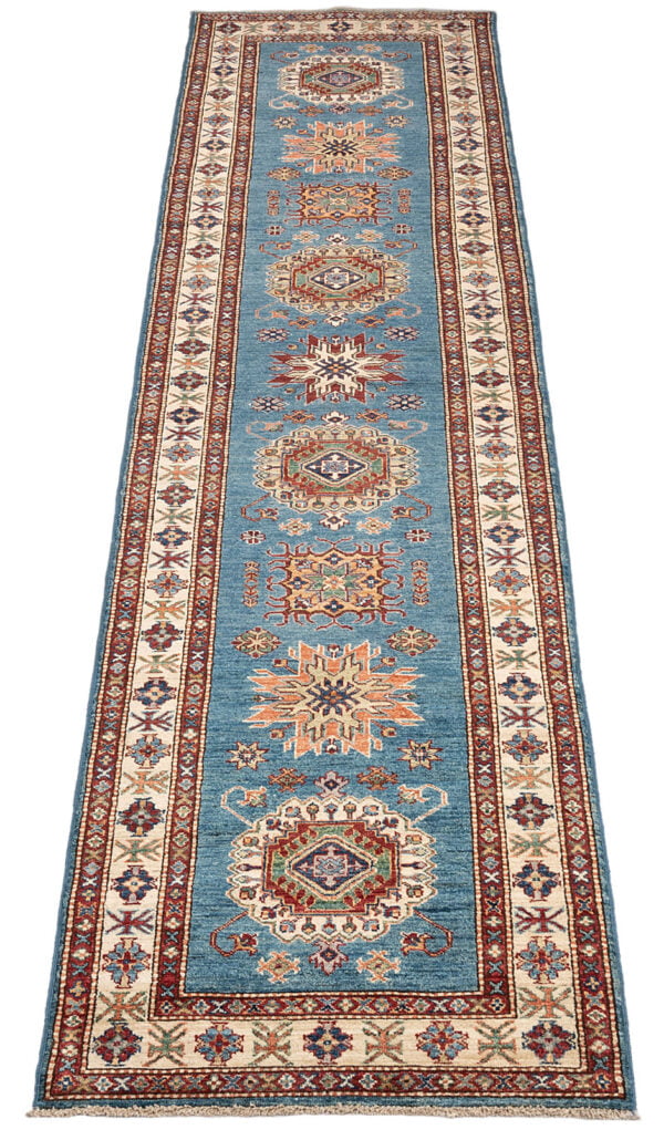 Fine Kazak 338cm x 86cm / 9'7'' x 2'10'' - Image 3