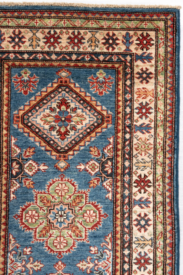 Fine Kazak 276cm x 76cm / 9' x 2'6'' - Image 3