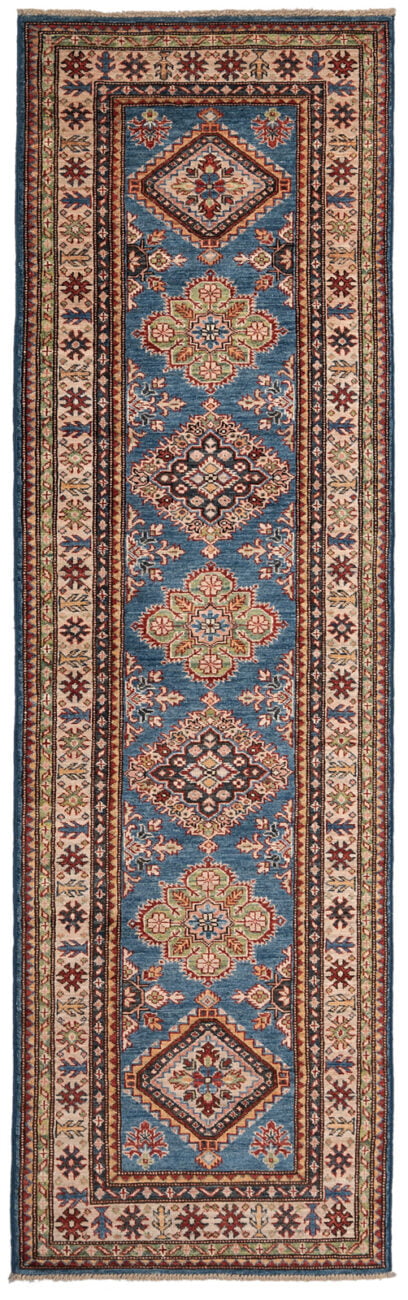 Fine Kazak 276cm x 77cm / 9' x 2'6''