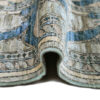 Handmade Wool Chob Rang Area Rug 267cm x 183cm / 8'9'' x 6' - Image 5