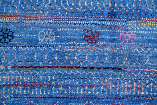 Retro Gabbeh Rug 222cm x 154cm / 7'3'' x 5'1'' - Image 3