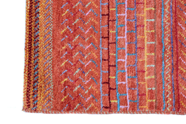 Retro Gabbeh 233cm x 80cm / 7'8'' x 2'8'' - Image 4
