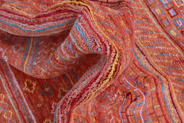 Retro Gabbeh 233cm x 80cm / 7'8'' x 2'8'' - Image 2