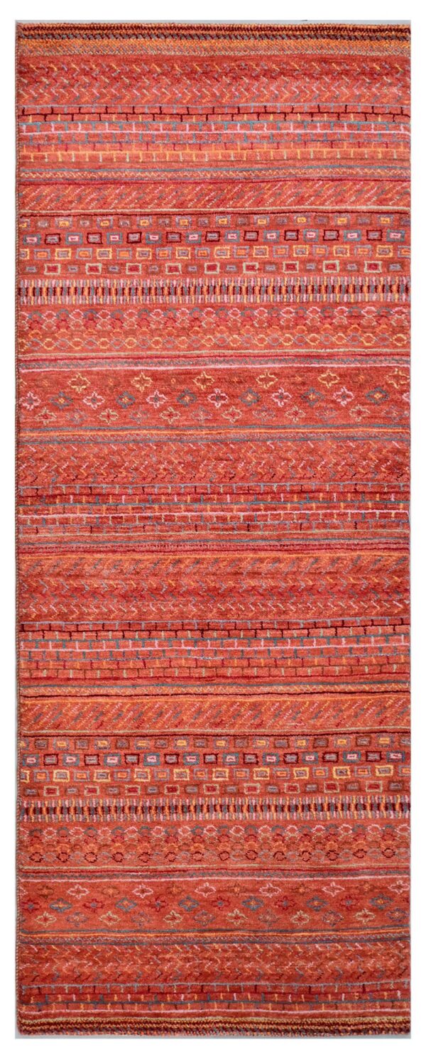 Retro Gabbeh 233cm x 80cm / 7'8'' x 2'8''