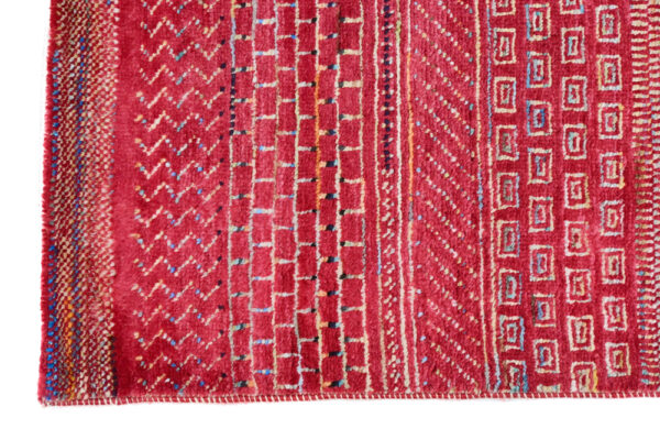 Retro Gabbeh 254cm x 77cm / 8'4'' x 2'6'' - Image 4