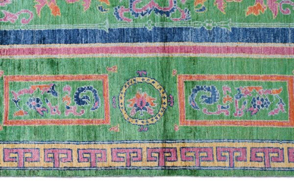 Chob Rang Khotan 287cm x 240cm / 9'5'' x 7'11'' - Image 5