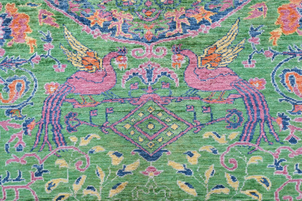 Chob Rang Khotan 287cm x 240cm / 9'5'' x 7'11'' - Image 3