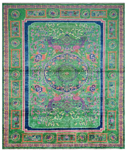 Chob Rang Khotan 287cm x 240cm / 9'5'' x 7'11''
