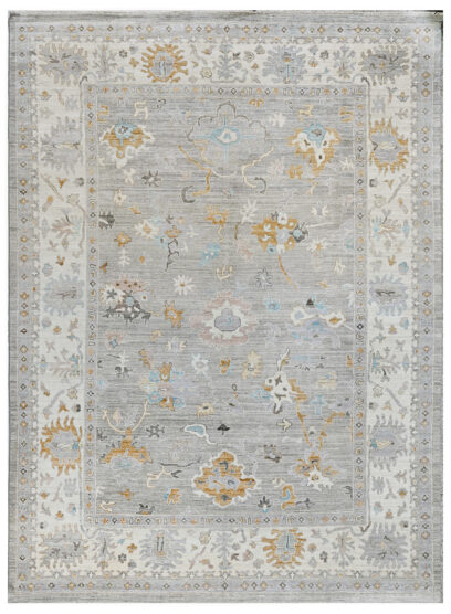 Chob Rang Oushak 410cm x 303cm / 13'6'' x 9'11''