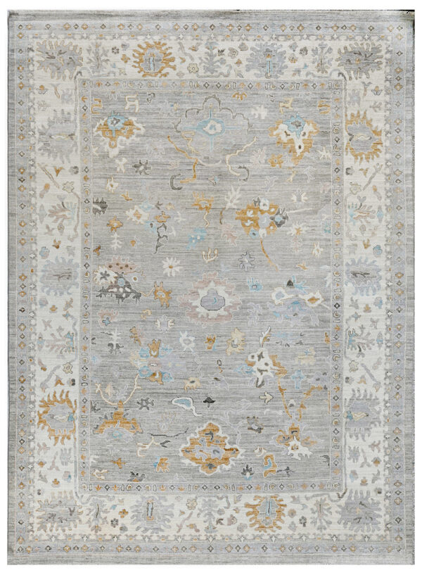 Chob Rang Oushak 410cm x 303cm / 13'6'' x 9'11''
